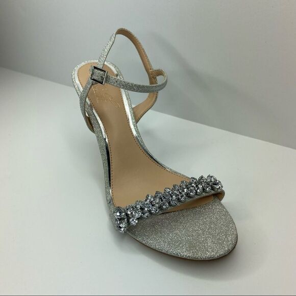 Jewel Badgley Mischka Heel Sandals - Picture 3 of 13